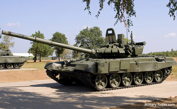 رزمایش و تیراندازی تانک های روسی T-72B3M